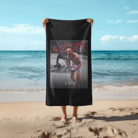 Discover Max Holloway Beach Towels | Max Holloway BMF Beach Towels