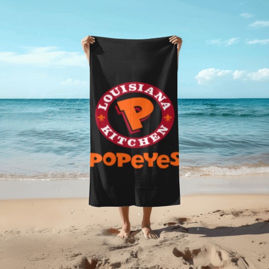Discover Popeyes Louisiana Kitchen Popeyes Beach Towels