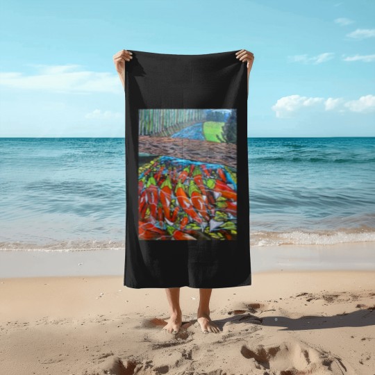 Discover Return of the Sockeye Salmon Beach Towels