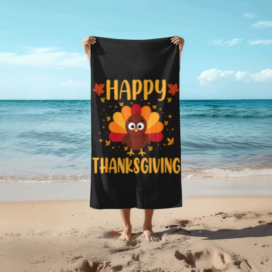 Discover Happy Thanksgiving Beach Towels Thanksgiving Beach Towels Family Thanksgiving Beach Towels Thanksgiving Food Beach Towels Thanksgiving Vacation Beach Towels Beach Towels