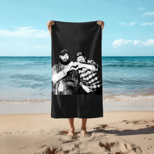 Discover I Had Some Help Wallen And Malone Beach Towels, Posty And Morgan Had Some Help Beach Towels