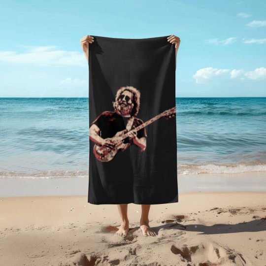 Discover Jerry Garcia Live Beach Towels