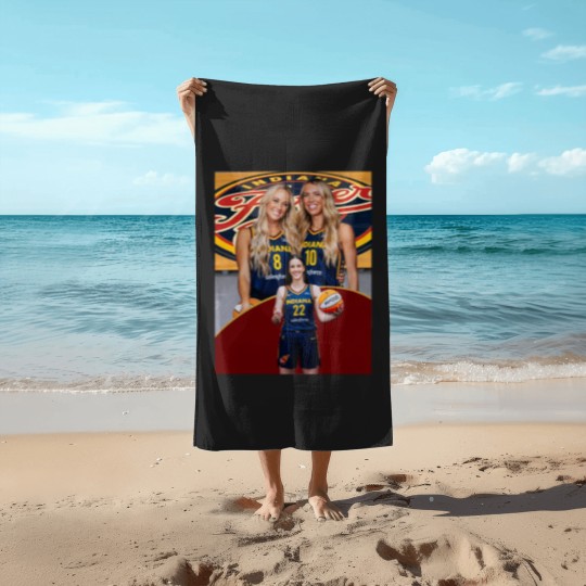 Discover Lexie Hull & Sophie Cunningham Indiana Fever Vintage Trio Beach Towels – Step Sisters Beach Towels