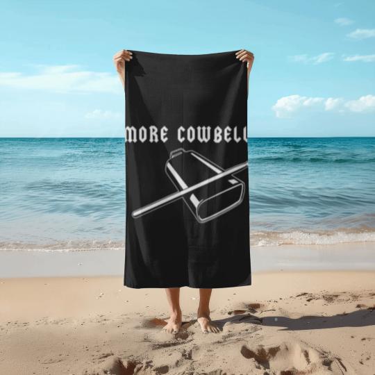 Discover More Cowbell Beach Towels