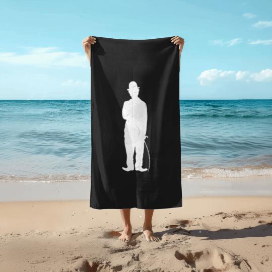 Discover Charlie Chaplin - white - Charlie Chaplin - Beach Towels