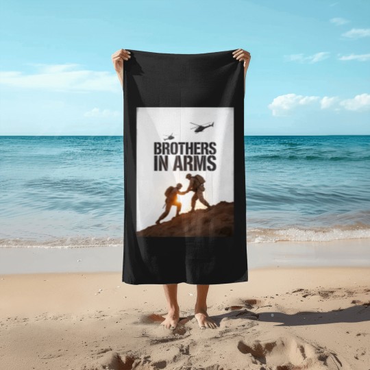 Discover Brothers In Arms Beach Towels