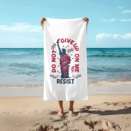 Discover 4th of July Beach Towels, Anti Trump Beach Towels, Democracy Matters Beach Towels