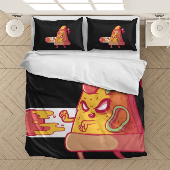 Discover Power Of Pizza Fatality Move Bedding Sets