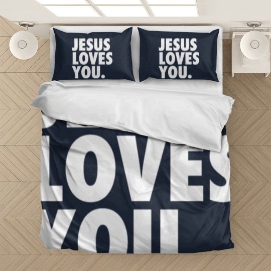Discover JESUS LOVES YOU Bedding Sets