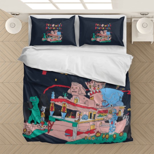 Discover Funny Vintage Pee Wee's Playhouse Bedding Sets, Vintage 90s Pee Wee Herman Bedding Sets