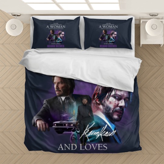 Discover Keanu Reeves Bedding Sets, John Wick, Keanu Reeves Bedding Sets