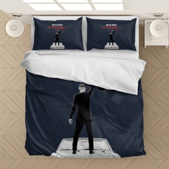 Discover Color Bryan Adams Tour 2023 Bedding Sets, So Happy Hurts Tour, Vintage Bryan Adams Bedding Sets