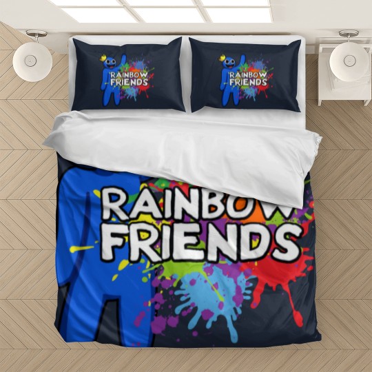 Discover rainbow friends chapter 2 rainbow friends fnf rainbow friends  rainbow friends animation rainb Bedding Sets