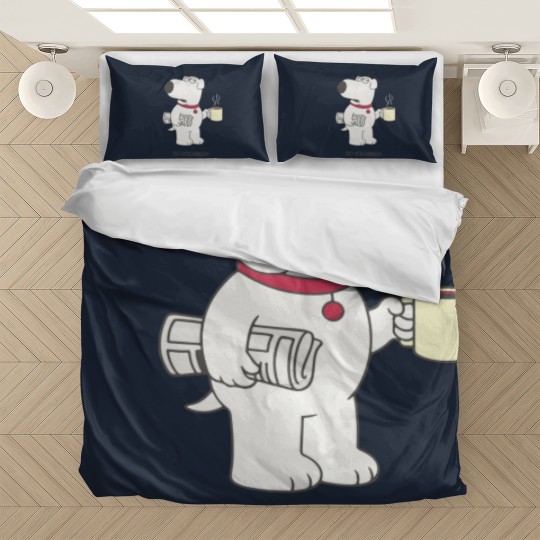 Discover Brian Griffin Happy Bedding Sets | Family Guy