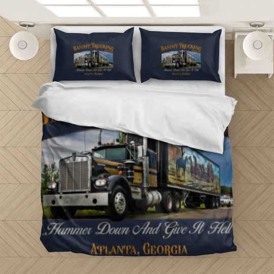 Discover Smokey And The Bandit Trucking Bedding Sets Burt Reynolds Jerry Reed Snowman Vintage