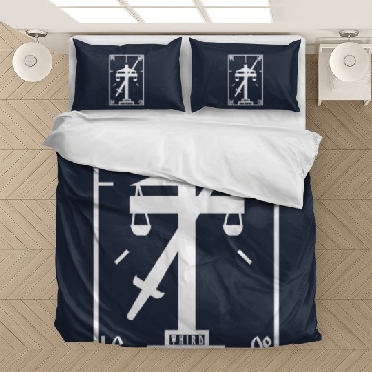 Discover Terry Davis Temple Os Retro Logo Bedding Sets