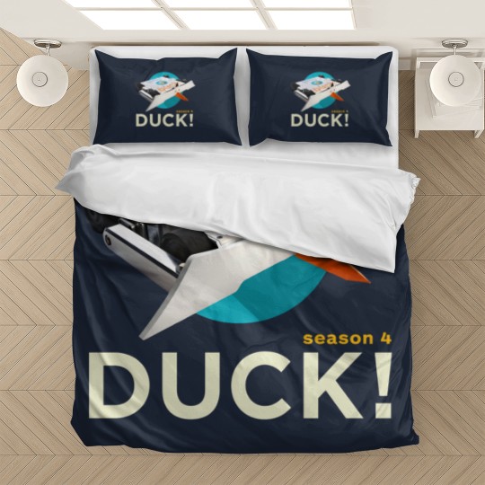 Discover DUCK! Season 4 The popular combat robot now has fabulous merch. Bedding Sets