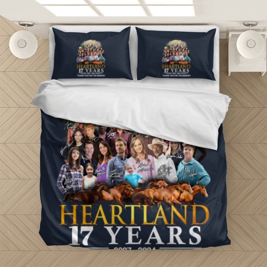 Discover Heartland 17th Anniversary Bedding Sets, Heartland Thank For Memories Bedding Sets, Classic Movie Bedding Sets