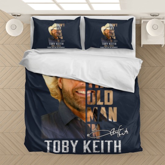 Discover Toby Keith Bedding Sets, In Memory Of Toby Keith 1961 2024 Bedding Sets, Toby Keith Honoring Bedding Sets