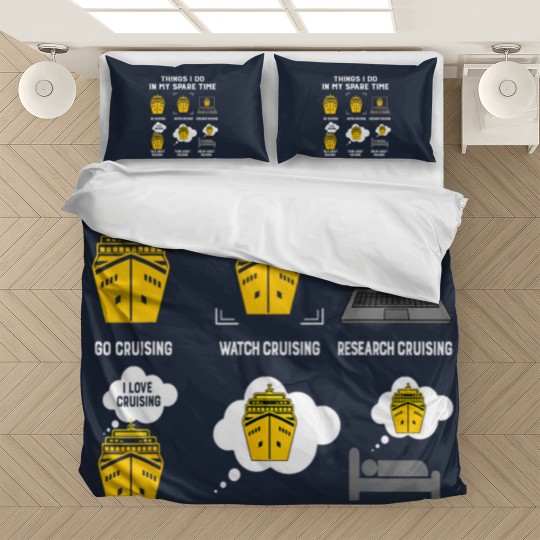 Discover Cruising Funny Cruising Bedding Sets