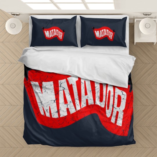 Discover Vintage Matador Records Distressed Bedding Sets
