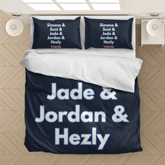 Discover USA Women's Gymnastics Simone Biles, Suni Lee, Jade Carey, Jordan Chiles Bedding Sets