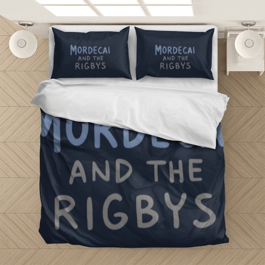 Discover Mordecai and the Rigbys Ringer Bedding Sets, The Regular Show Bedding Sets, Unisex Ringer Bedding Sets