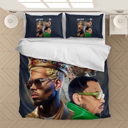 Discover Chris Brown Bedding Sets, Chris Brown 11:11 Tour 2024 Bedding Sets, Chris Brown Breezy Bedding Sets