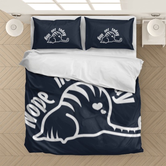 Discover Nope Not Today Cat Bedding Sets