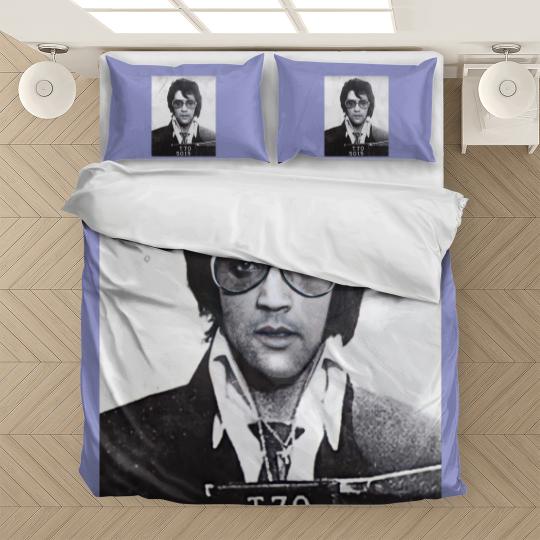 Discover Elvis Presley mugshot - Elvis Presley - Bedding Sets
