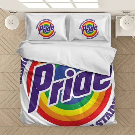 Discover Pride Removes Stubborn Orange Stains FDT PNG Bedding Sets