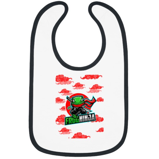 Discover Red Cloud Japanese Frog Ninja aniime Bibs