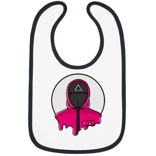 Discover Triangle Squid Ga me guard Bibs