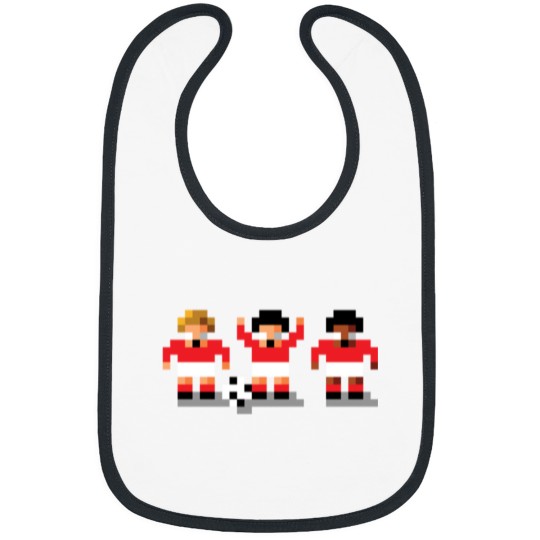 Discover Sensi Tee - Reds Forest Athletics Tykes Bibs