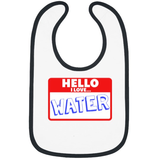 Discover Water Sticker Bibs
