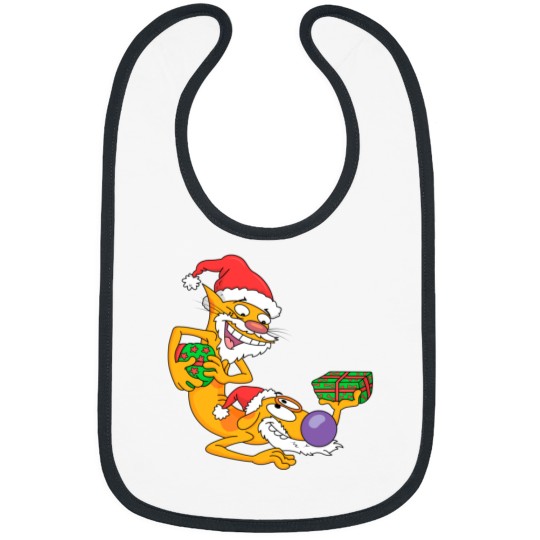 Discover catdog xmas Graphic Bibs