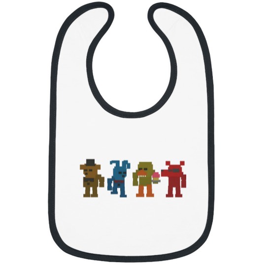 Discover Five Nights at Freddy's 8bit Bibs