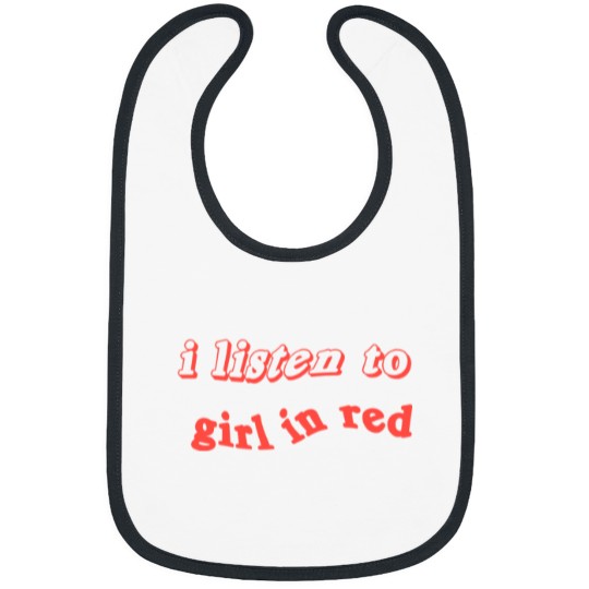 Discover i listen to girl in red Pin Bibs