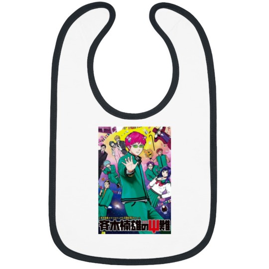 Discover Saiki K Manga Cover Bibs