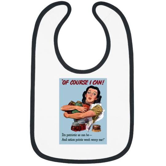 Discover Of Course I Can - WW2 Propaganda Bibs