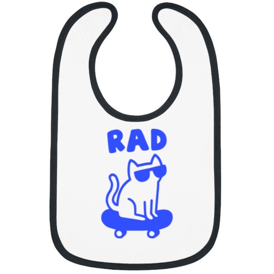 Discover Rad Cat Bibs, Gift Rad Cat Bibs