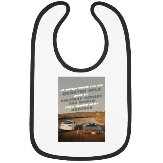 Discover You_ll Always be my Brother! ( without lines ) Bibs