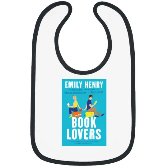 Discover Book Lovers by Emily Henry Book Cover Bibs
