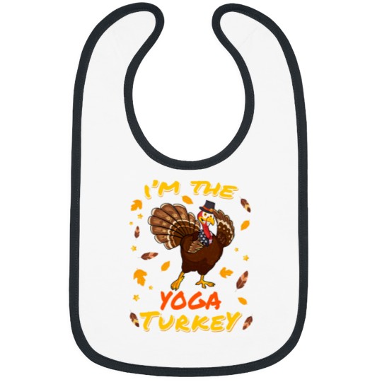 Discover Yoga Turkey Matching Family Thanksgiving Day Yoga Sport Bibs