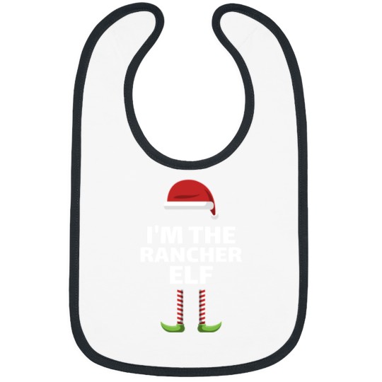 Discover Christmas rancher elf matching group costume Bibs