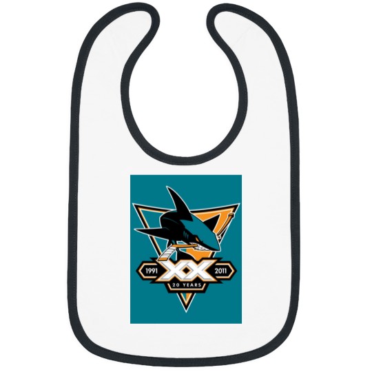 Discover 20th anniversary logo Bibs