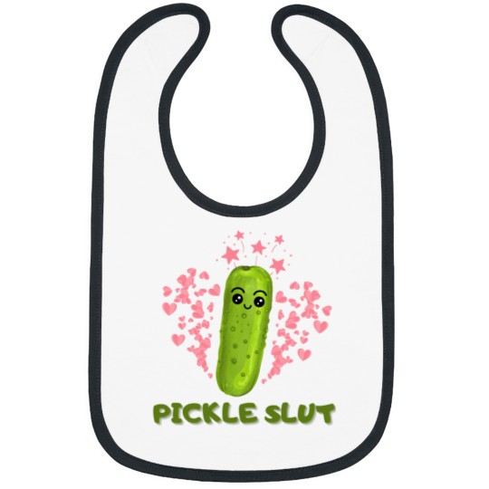 Discover PickleSlutCanning Food Lover Funny Pickle Bibs