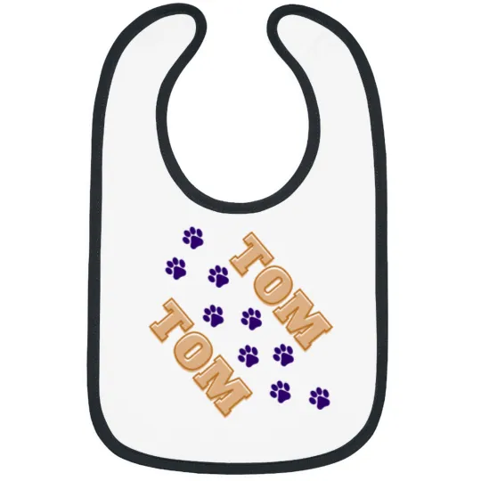 Discover Tom Tom Footprint Bibs