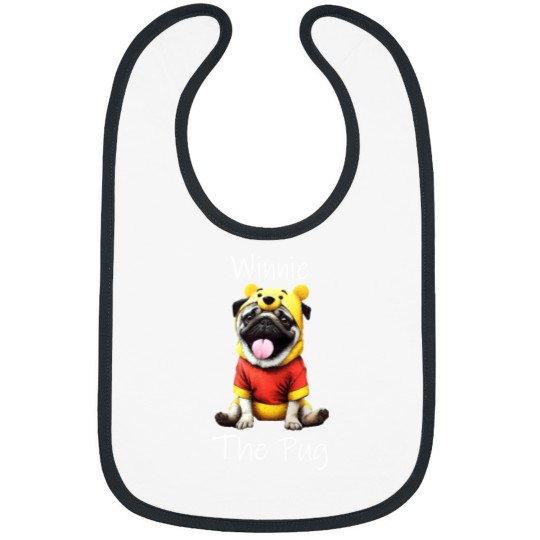 Discover winnie the pug pencil style Bibs