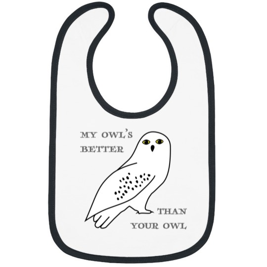 Discover My owl_s better than your owl17 Bibs